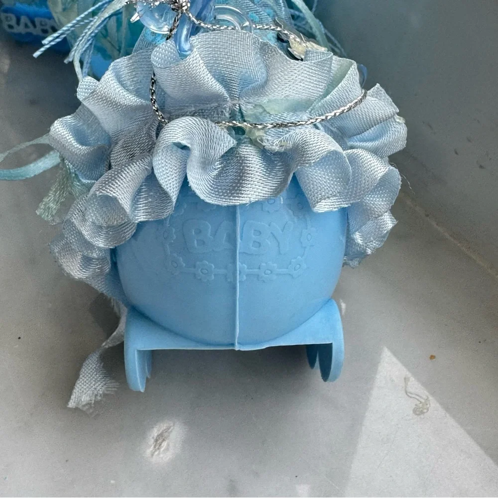 Drawstring Baby Themed Favor Treat Bag 5 pc